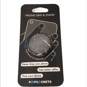 PopSockets Black Marble PopSocket